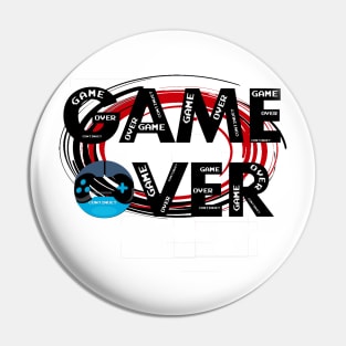 Game over Pin