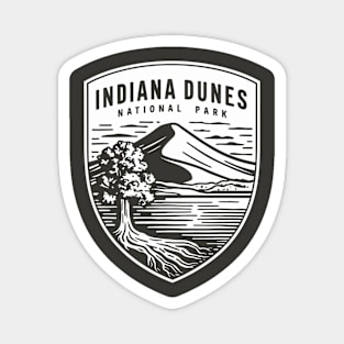 Indiana Dunes National Park Shield Emblem Magnet