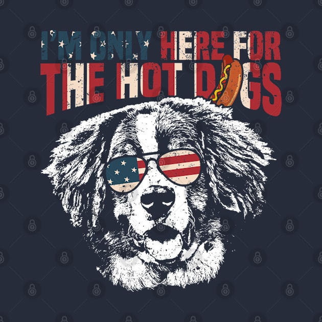 I'm only here for the hot dogs by Madfido