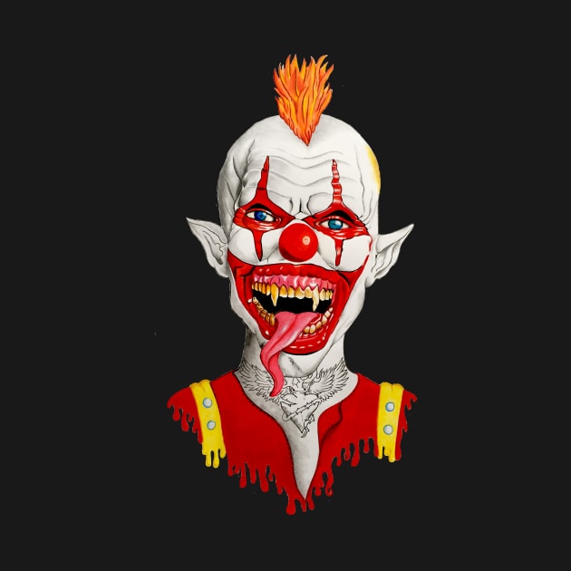 Crazy clown by TimberleeEU