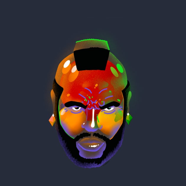 Mario Baracus Pop Art by juan_ignacio_rossi