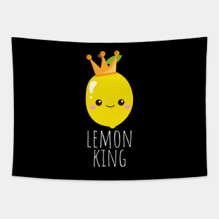 Lemon King Cute Tapestry