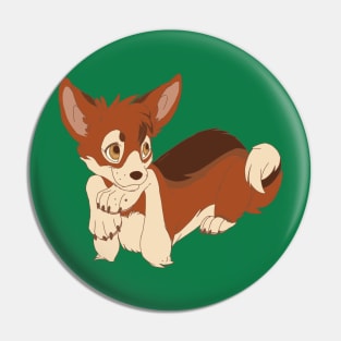 Red Chihuahua Pin