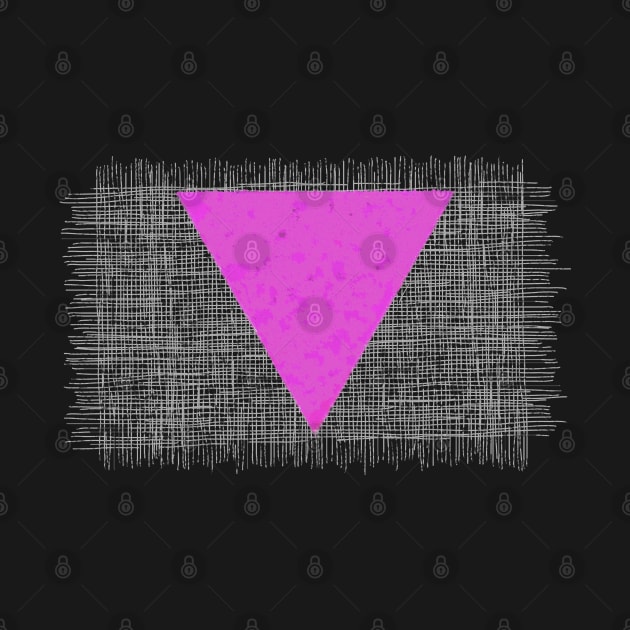 Pink Triangle by TJWDraws