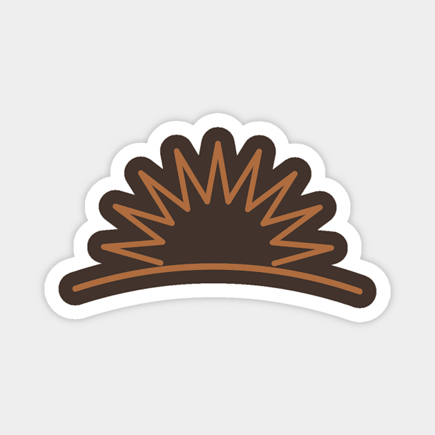 West on Colfax Sun (bourbon) logo Magnet by ScottCarey