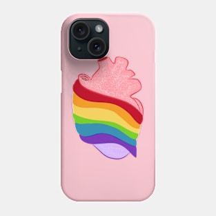 Human heart pride Phone Case