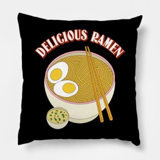 delicious ramen cool design Pillow