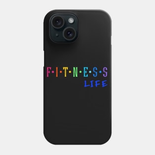 Fitness life style.Fitness training.Healthy life. Phone Case