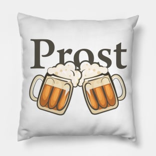 Prost! Cheers in German Oktoberfest 2023 Pillow