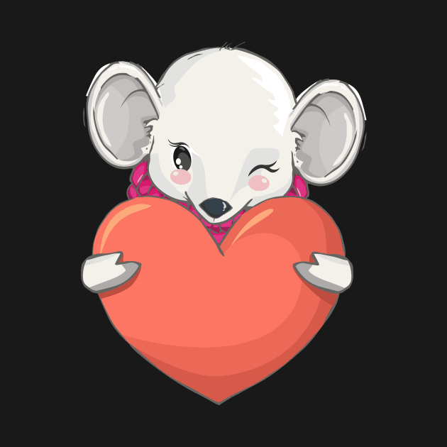 Cute Mouse Valentines by TeesByKimchi