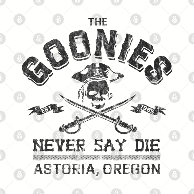 The Goonies Never Say Die Worn by Alema Art