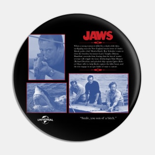 Jaws Synopsis Design Pin