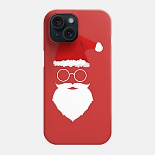 Santa face beard Phone Case