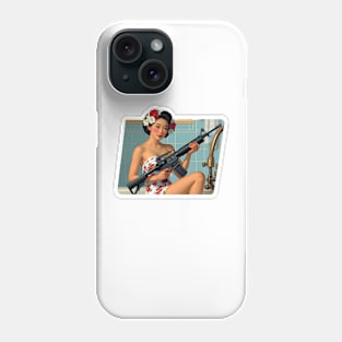 Pinup Girl Phone Case