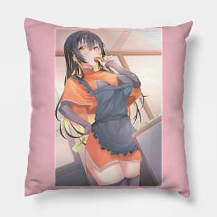 Monerochan in Apron Pillow