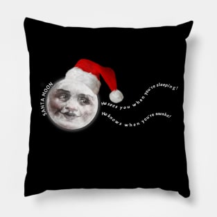 SANTA MOON VERSION 2! Pillow