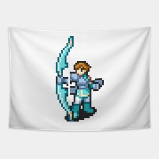 Sniper Fighting Sprite Tapestry