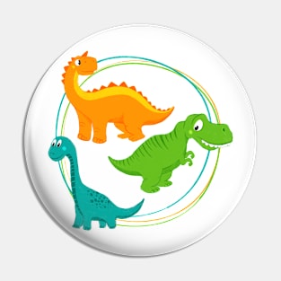 Cute dinosaurs Pin