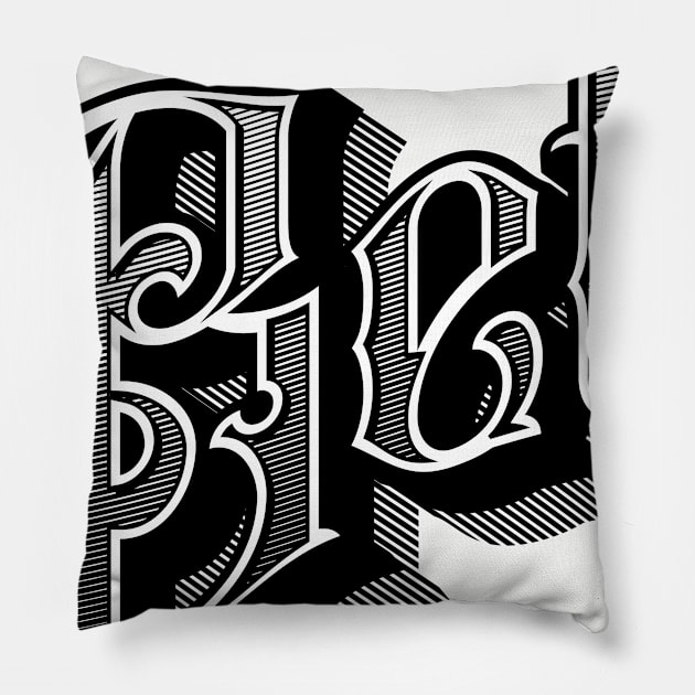 Bet Old School Pillow by BeyondTheDeck