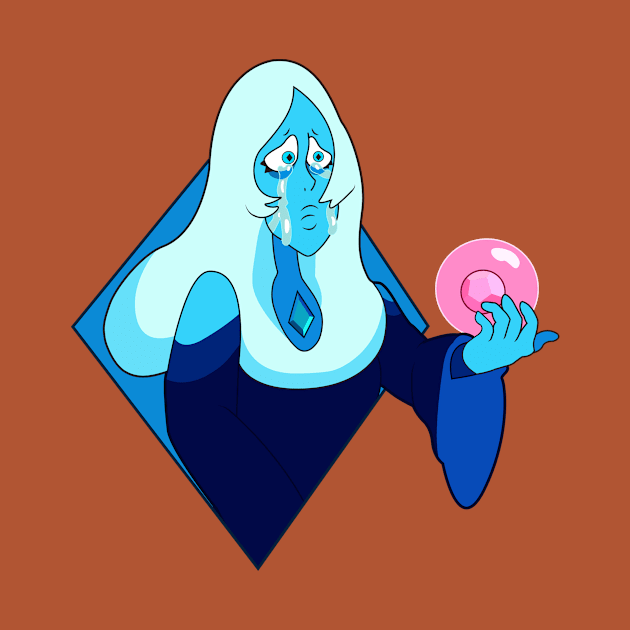 Blue Diamond by necromancress