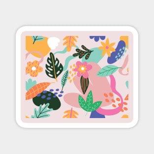 Colourful Leaves Magnet