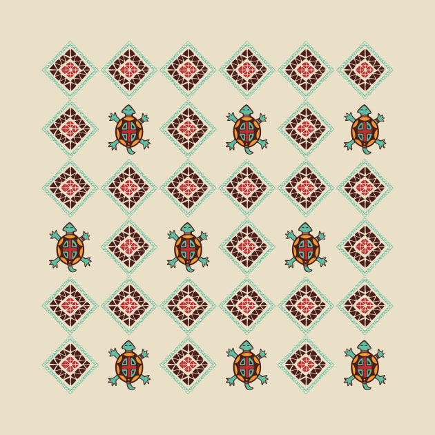 Native american pattern by Gaspar Avila