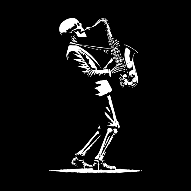 death plays saxophone by lkn