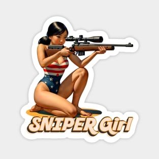 Sniper Girl Magnet