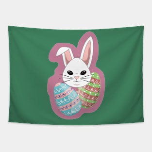 Easter Bunny and Eggs Tapestry