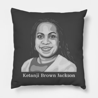 Ladies of the Supreme Court - Ketanji Brown Jackson Pillow