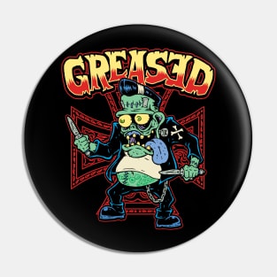 Greased Monster Fink Greaser Pin