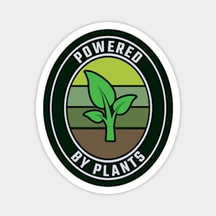 Powered by Plants Magnet