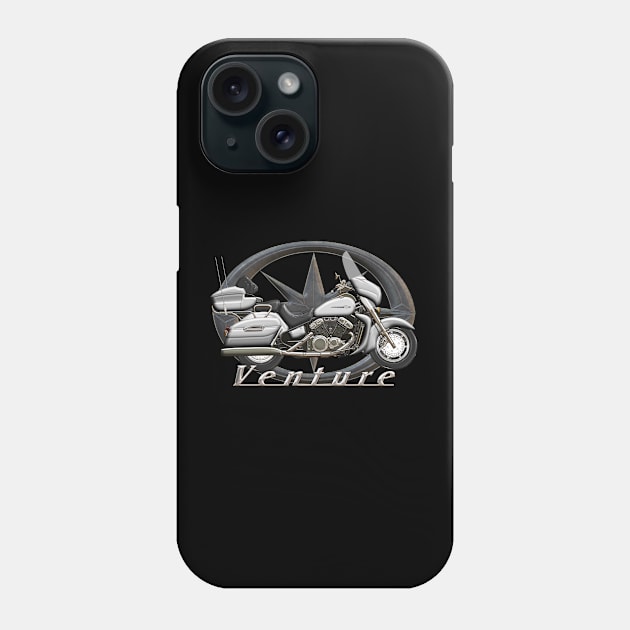 Venture XVZ 1300 Silver Star Phone Case by Wile Beck