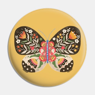 Cottagecore Hygge Butterfly Pin