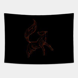 Fox - Vulpes velox Tapestry