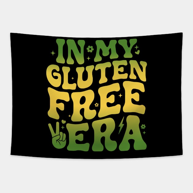 In My Gluten Free Era Gluten Intolerance Celiac Disease Awareness Tapestry by abdelmalik.m95@hotmail.com