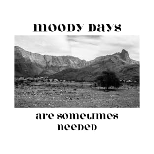 Moody Days, Are Sometimes Needed T-Shirt