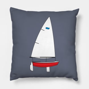 Sabot Sailboat Pillow