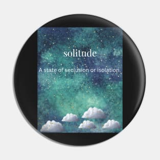 solitude Pin