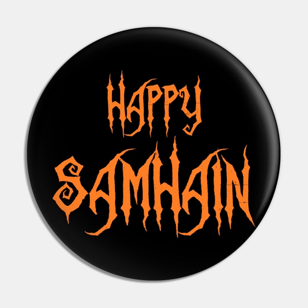 Happy Samhain Irish Halloween Pin by irelandcalling