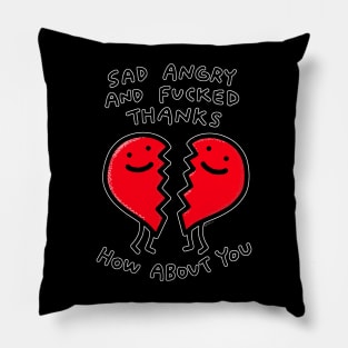 Broken Hearts - JoKoBo Pillow