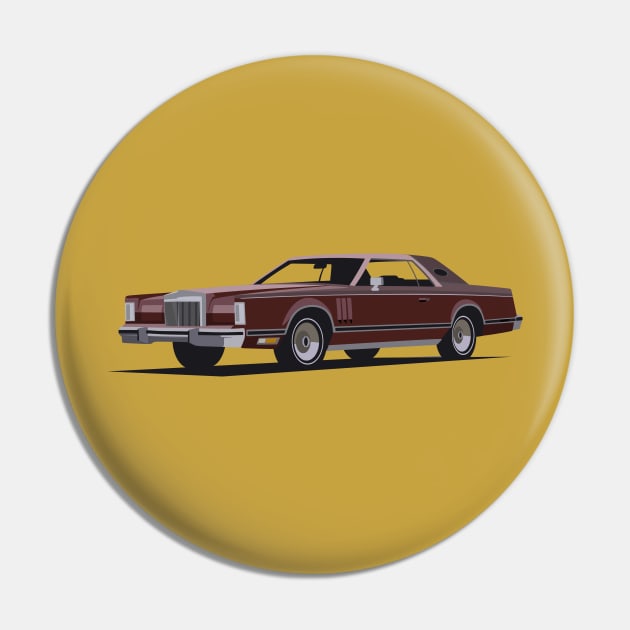 Lincoln Continental Mark V Pin by TheArchitectsGarage