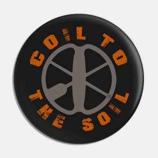 Detectorists Coil to the Soil mk1 by Eye Voodoo Pin