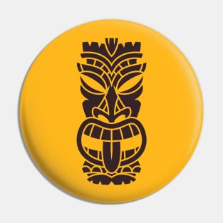 Tiki Head Pin