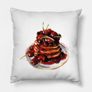 Cherry Pancakes Pillow