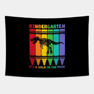 Dinosaur and kindergarten Tapestry