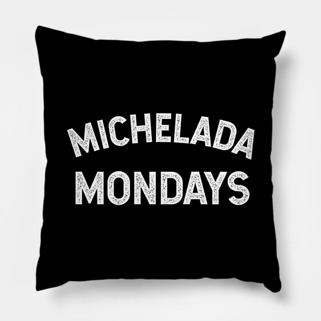 Michelada Mondays Pillow by verde