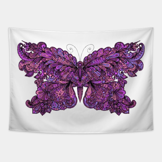 butterfly Tapestry by NadiiaGogol