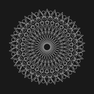 Mandala no 5 (invert) T-Shirt