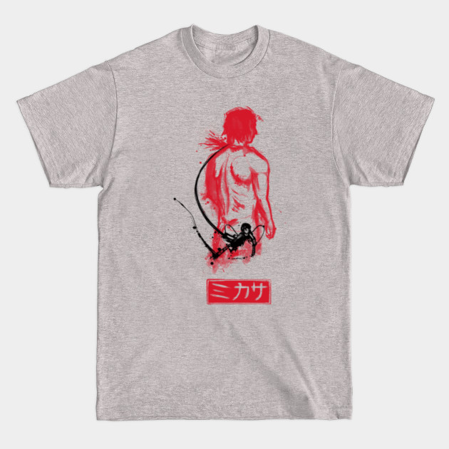 Disover Traditional Mikasa - Mikasa Ackermann - T-Shirt